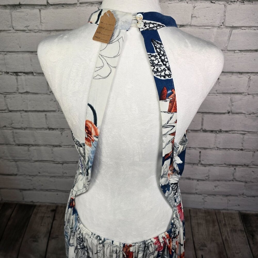 JAASE ENDLESS BOHEMIAN MAXI DRESS MAGNIOLIA PRINT FLORAL SIZE XL NWT - Picture 10 of 10